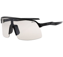 Окуляри Relax Judo чорні матові, лінза clear (PC), silver mirror, кат 1