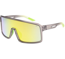 Окуляри Relax Gull сірі матові, лінза brown (Polarized TAC 1,0mm), yellow revo, кат 3