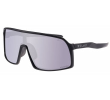 Окуляри Relax Prati чорні матові, лінза smoke (Polarized TAC), білий sensor, кат 3