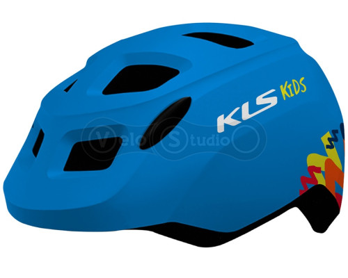 Шлем детский KLS Zigzag синий XS (45-49cм)