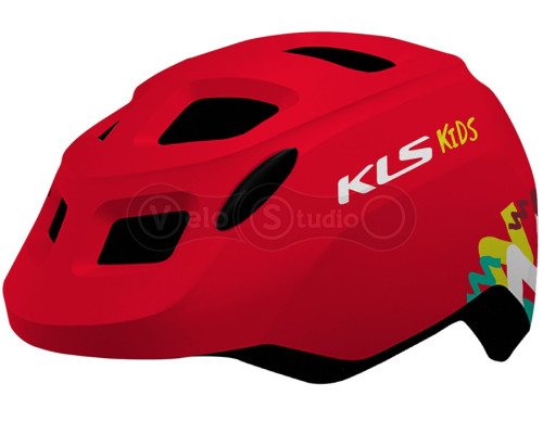 Шлем детский KLS Zigzag красный XS (45-49cм)