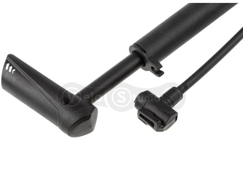 Насос мини-напольный Giyo GM-64P, пластик, боковой шланг, 28см, 120psi