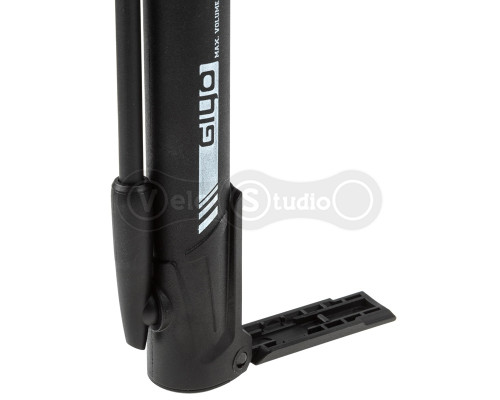 Насос мини-напольный Giyo GM-64P, пластик, боковой шланг, 28см, 120psi