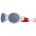 Дитячі окуляри JULBO LOOPING II Spectron 4 White Red