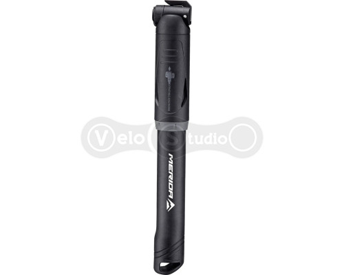 Насос MERIDA PUMP/ECO MOUNTAIN MINI L:23.5CM PLASTIC, BLACK/WHITE 80 psi
