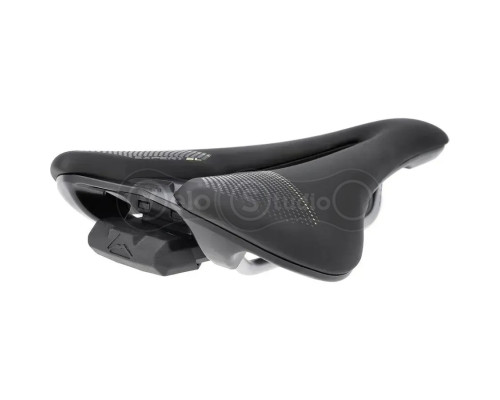 Седло MERIDA EXPERT SL 240 x 140 мм чёрно-зелёное