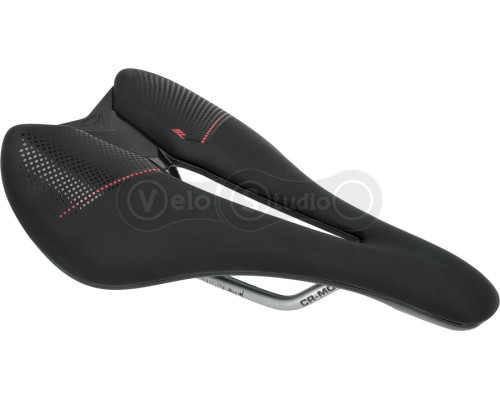 Сідло MERIDA EXPERT SL 240 x 140 мм чорно-червоне