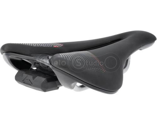 Сідло MERIDA EXPERT SL 240 x 140 мм чорно-червоне