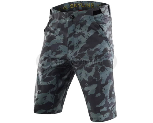 Вело шорты TLD Skyline Short Shell Digi [Camo Spruce] XXL (38)