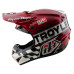 Мотошлем TLD GP PRO Mips HELMET; FIFTY-50 [WHITE / RED] MD