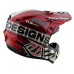 Мотошолом TLD GP PRO Mips HELMET; FIFTY-50 [WHITE/RED] LG