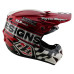Мотошолом TLD GP PRO Mips HELMET; FIFTY-50 [WHITE/RED] LG