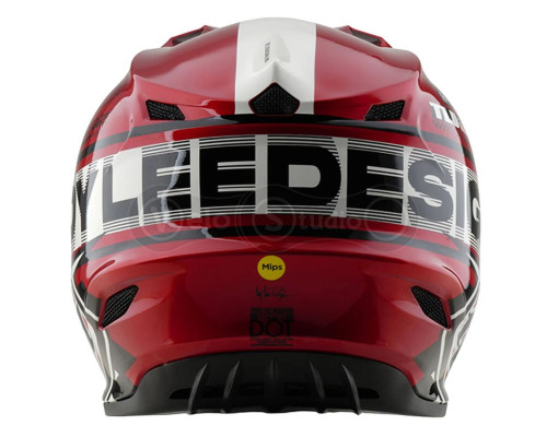 Мотошолом TLD GP PRO Mips HELMET; FIFTY-50 [WHITE/RED] LG