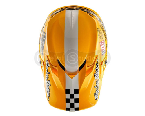 Мотошолом TLD GP PRO Mips HELMET; FIFTY-50 [WHITE/GOLD] LG