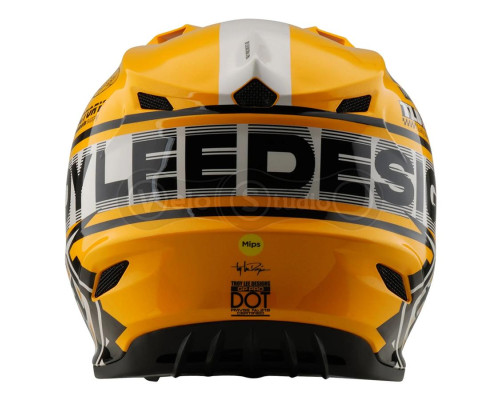 Мотошолом TLD GP PRO Mips HELMET; FIFTY-50 [WHITE/GOLD] XL