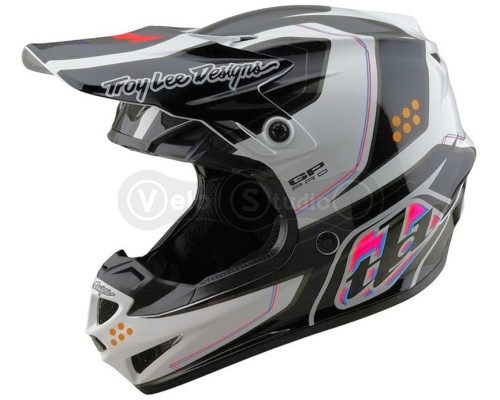 Мотошолом TLD GP PRO Mips HELMET; TROOPER [WHITE] LG