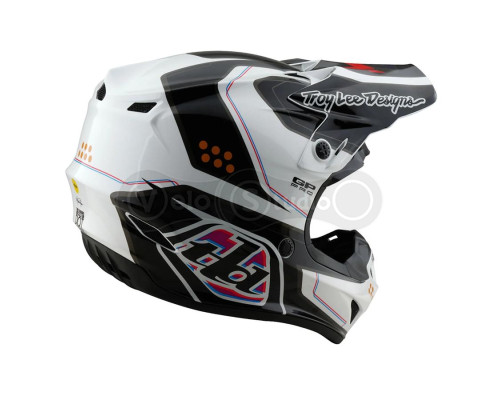 Мотошолом TLD GP PRO Mips HELMET; TROOPER [WHITE] LG
