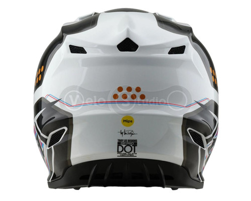 Мотошолом TLD GP PRO Mips HELMET; TROOPER [WHITE] LG