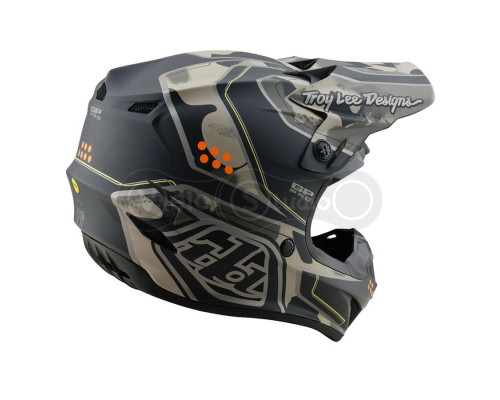 Мотошлем TLD GP PRO Mips HELMET; TROOPER [BLACK / CAPER] LG