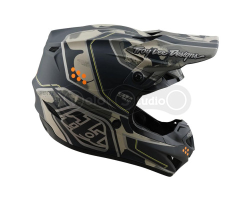 Мотошлем TLD GP PRO Mips HELMET; TROOPER [BLACK / CAPER] LG