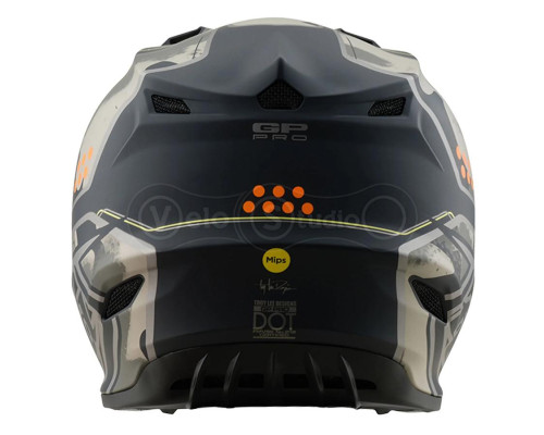 Мотошлем TLD GP PRO Mips HELMET; TROOPER [BLACK / CAPER] LG