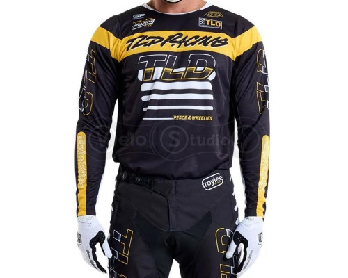 Мото джерсі TLD GP PRO JERSEY; FIFTY-50 [BLACK/GOLD] 2XL