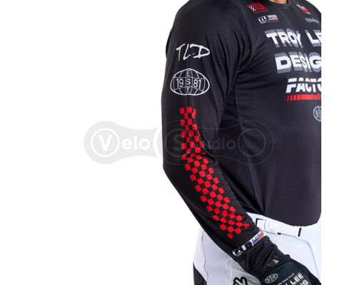 Мото джерси TLD GP PRO AIR JERSEY; FACTORY [BLACK] MD