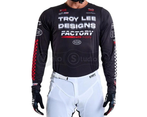 Мото джерси TLD GP PRO AIR JERSEY; FACTORY [BLACK] LG