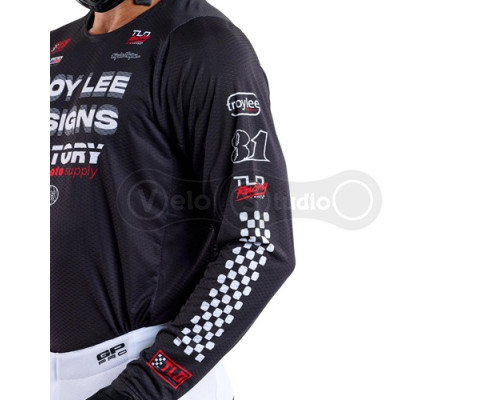Мото джерси TLD GP PRO AIR JERSEY; FACTORY [BLACK] LG