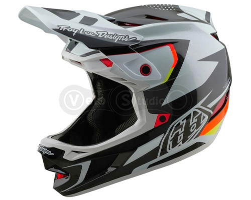 Вело шлем TLD D4 Carbon Mips Helmet; [Optic Black] MD
