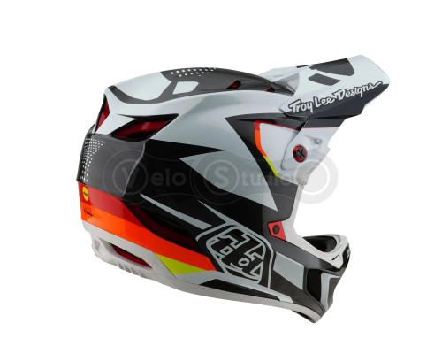 Вело шлем TLD D4 Carbon Mips Helmet; [Optic Black] MD