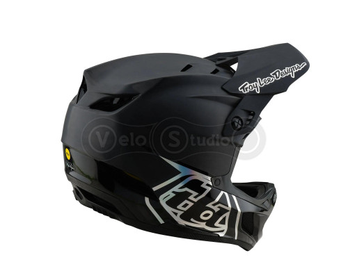 Вело шлем TLD D4 Carbon Mips Helmet; [Stealth Black] LG