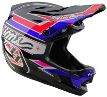 Вело шолом TLD D4 Polyacrylite Mips Helmet; Linear [Black] MD