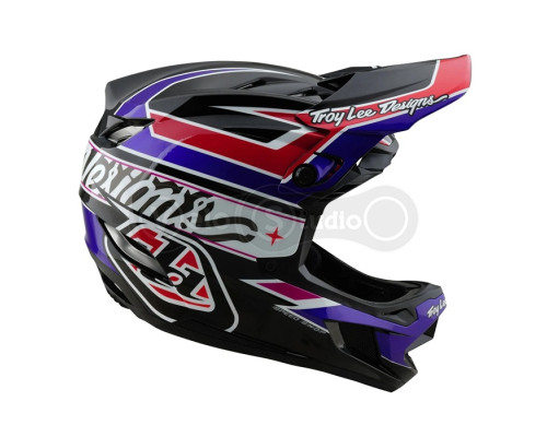 Вело шолом TLD D4 Polyacrylite Mips Helmet; Linear [Black] MD