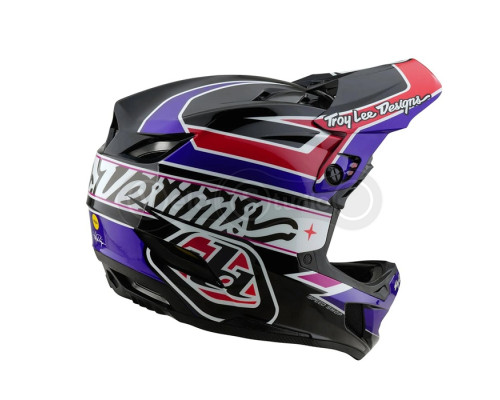 Вело шолом TLD D4 Polyacrylite Mips Helmet; Linear [Black] LG