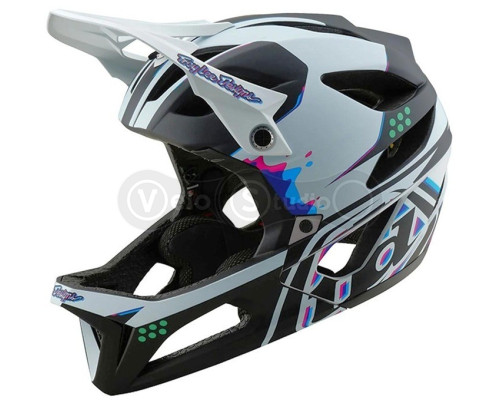 Вело шолом TLD Stage Mips Helmet; Trooper [White] MD/LG