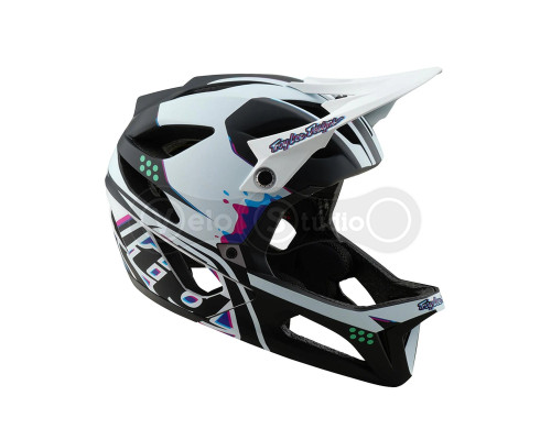Вело шолом TLD Stage Mips Helmet; Trooper [White] MD/LG
