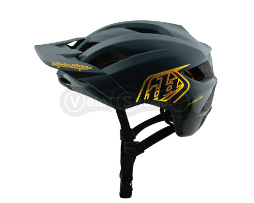 Вело шлем TLD FLOWLINE MIPS HELMET; POINT [GRAY / GOLD] XL/2X