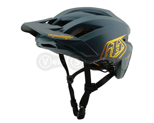 Дитячий вело шолом TLD YOUTH FLOWLINE HELMET; POINT [GRAY/GOLD] Young (48-53см)