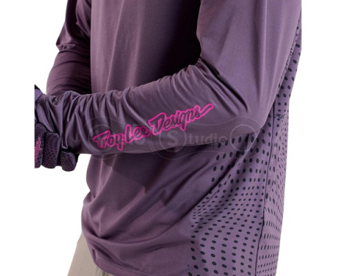 Джерси TLD SKYLINE LS JERSEY; RADIOSCAPE [DEEP PURP] SM