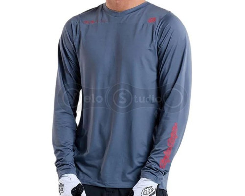Джерсі TLD SKYLINE LS JERSEY; MONO [STEEL BLUE] MD