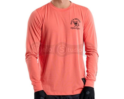 Джерси TLD SKYLINE LS RIDE TEE; P&W [MELON] MD