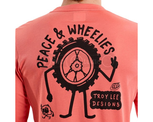 Джерси TLD SKYLINE LS RIDE TEE; P&W [MELON] MD