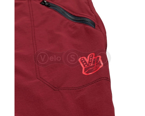Велошорты TLD SKYLINE TRAIL SHORT SHELL; MONO [OXBLOOD] 32