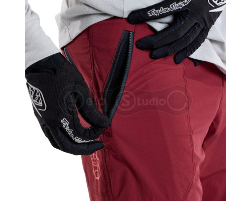 Велошорты TLD SKYLINE TRAIL SHORT SHELL; MONO [OXBLOOD] 36