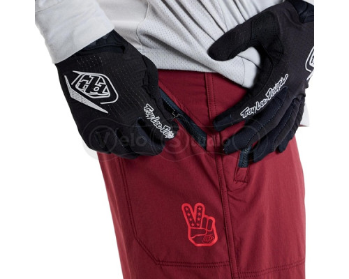 Велошорты TLD SKYLINE TRAIL SHORT SHELL; MONO [OXBLOOD] 36