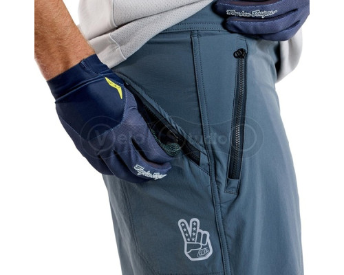 Велошорты TLD SKYLINE TRAIL SHORT SHELL; MONO [STEEL BLUE] 32