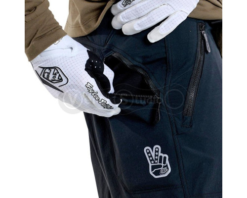 Велошорти TLD SKYLINE TRAIL SHORT SHELL; MONO [BLACK] 34