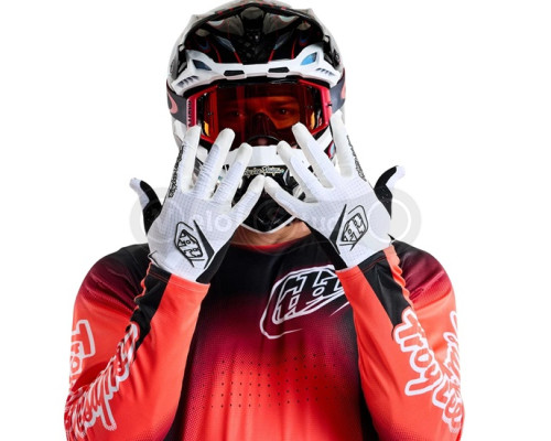 Вело рукавички TLD AIR GLOVE; MONO [WHITE] SM