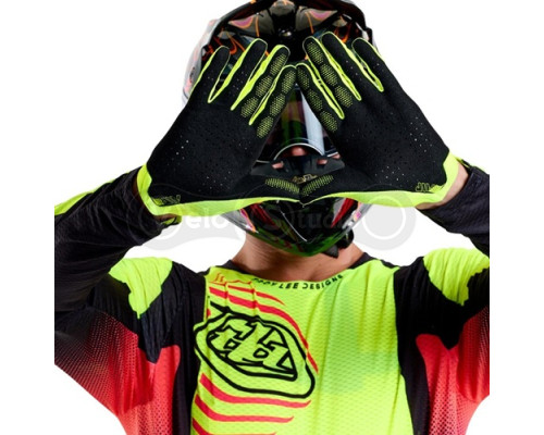 Дитячі вело рукавички TLD YOUTH AIR GLOVE; MONO [FLO YELLOW] YXL